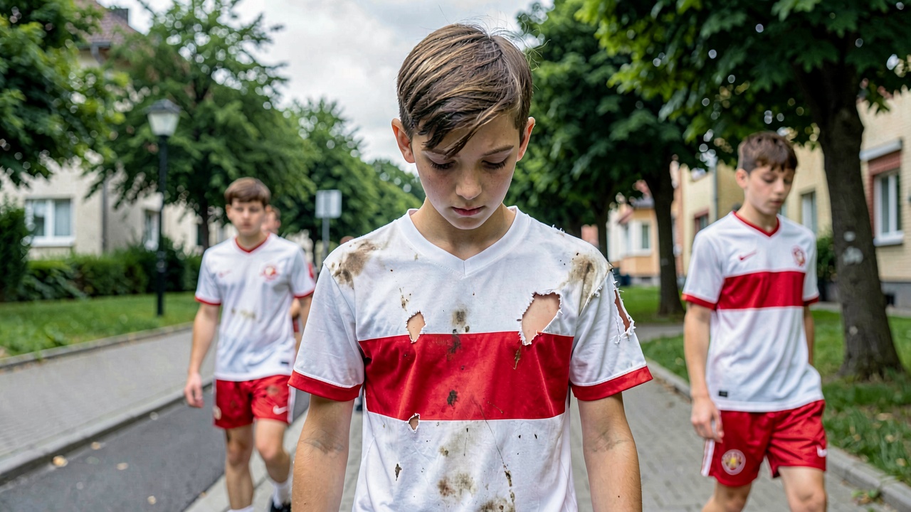 Koszulka klubowa zerwana z 15-latka w Gdyni. Pięć osób z zarzutami