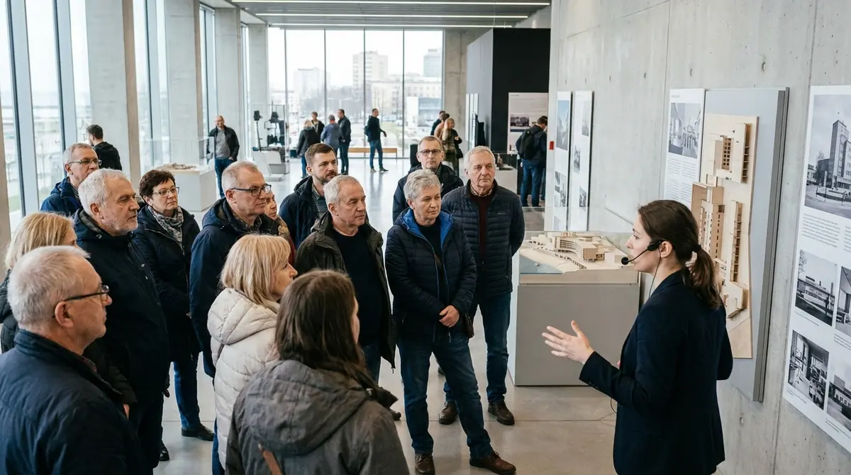 Oprowadzanie po wystawie Gdynia – Dzieło Otwarte