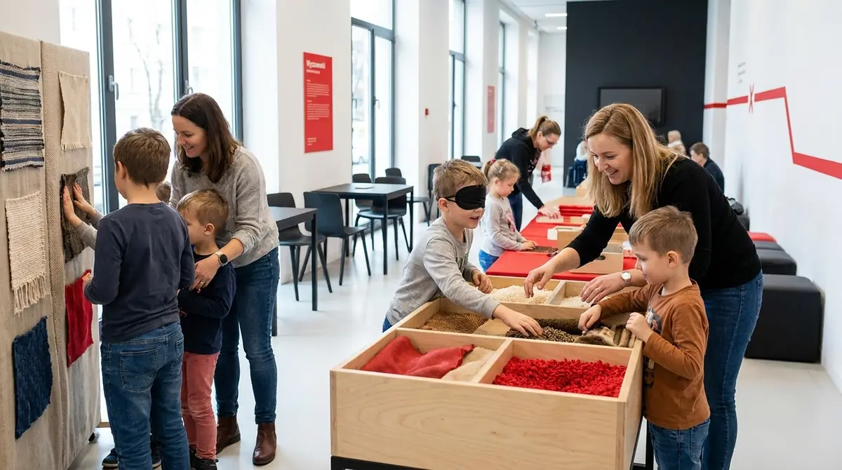 Wyczuwanki – zabawy sensoryczne w muzeum