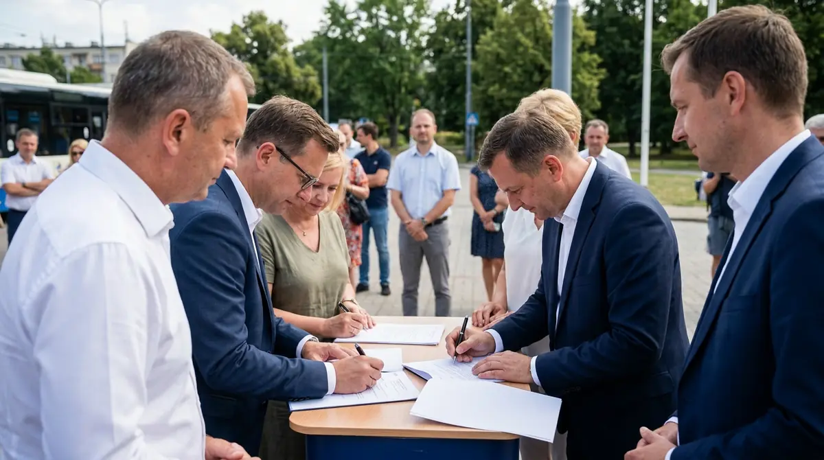 Gdynia: Umowa na dostawę 18 autobusów