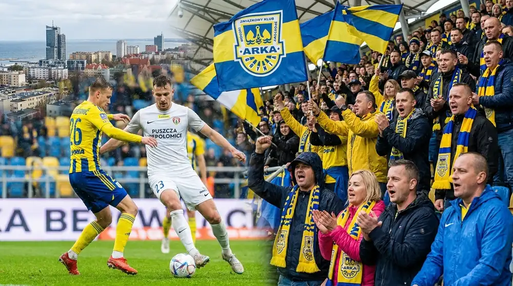 Arka Gdynia zagra z Puszczą Niepołomice
