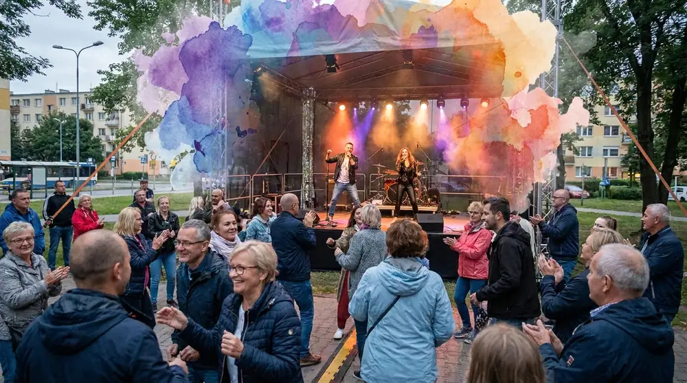 Koncert Rebel Duo w dzielnicy Pogórze 9 sierpnia