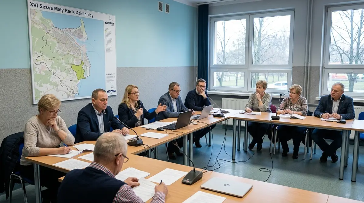 XVI sesja Rady Dzielnicy Mały Kack