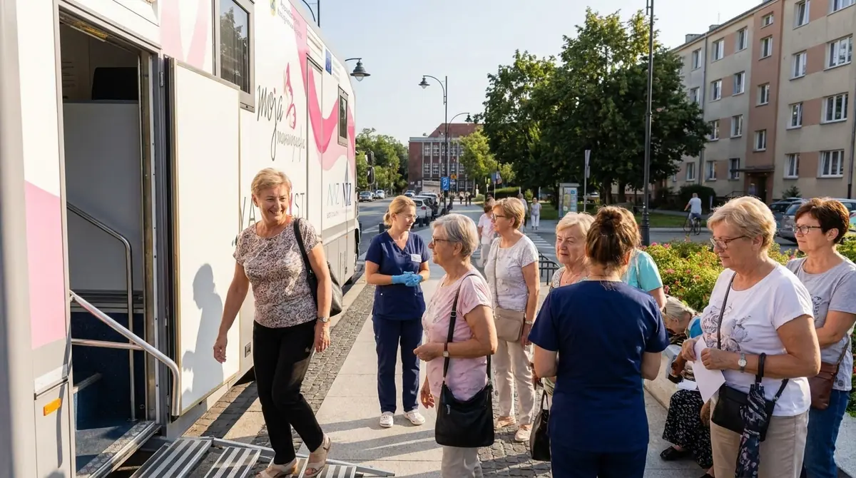 Mammobus w Gdyni Redłowie 2 września