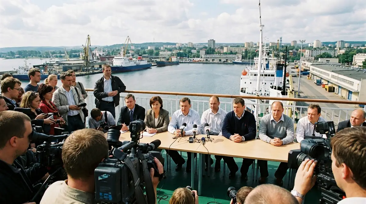 Konferencja prasowa przed Meczem Stulecia Gdyni