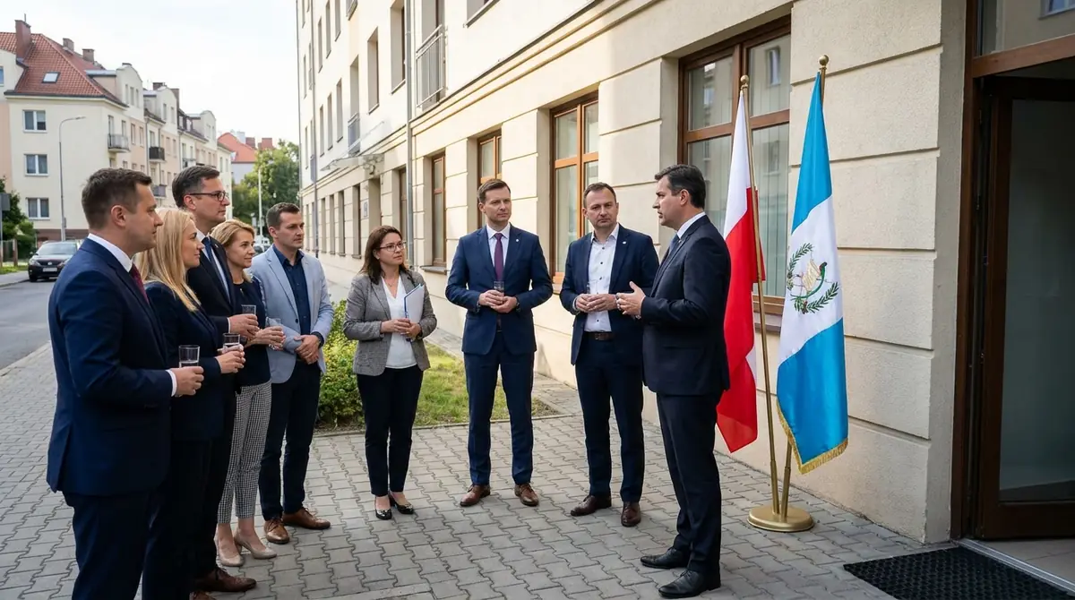 Konsulat Gwatemali rozpoczął działalność w Gdyni