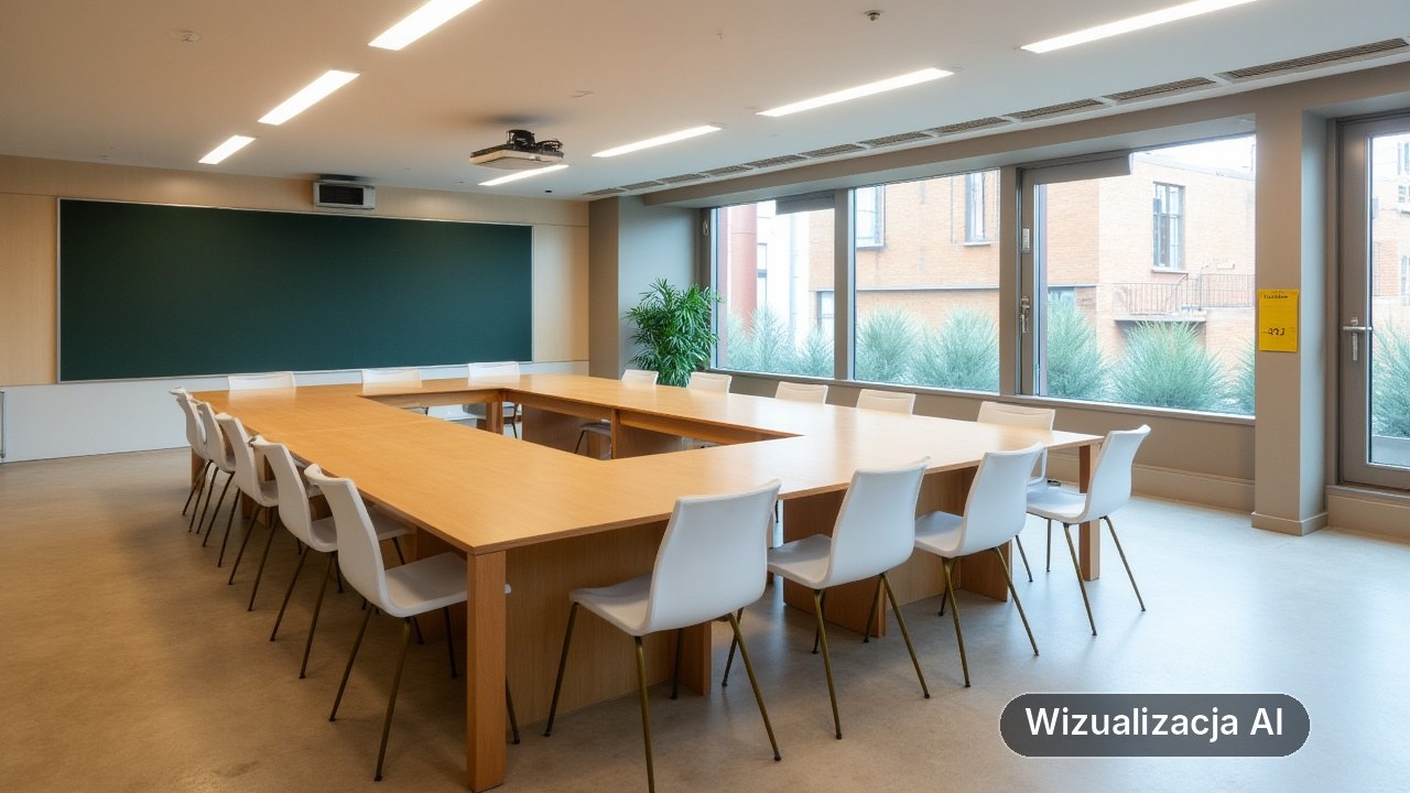 Konkurs na pracę dyplomową o Gdyni: 5 tys. zł nagrody (wizualizacja AI)