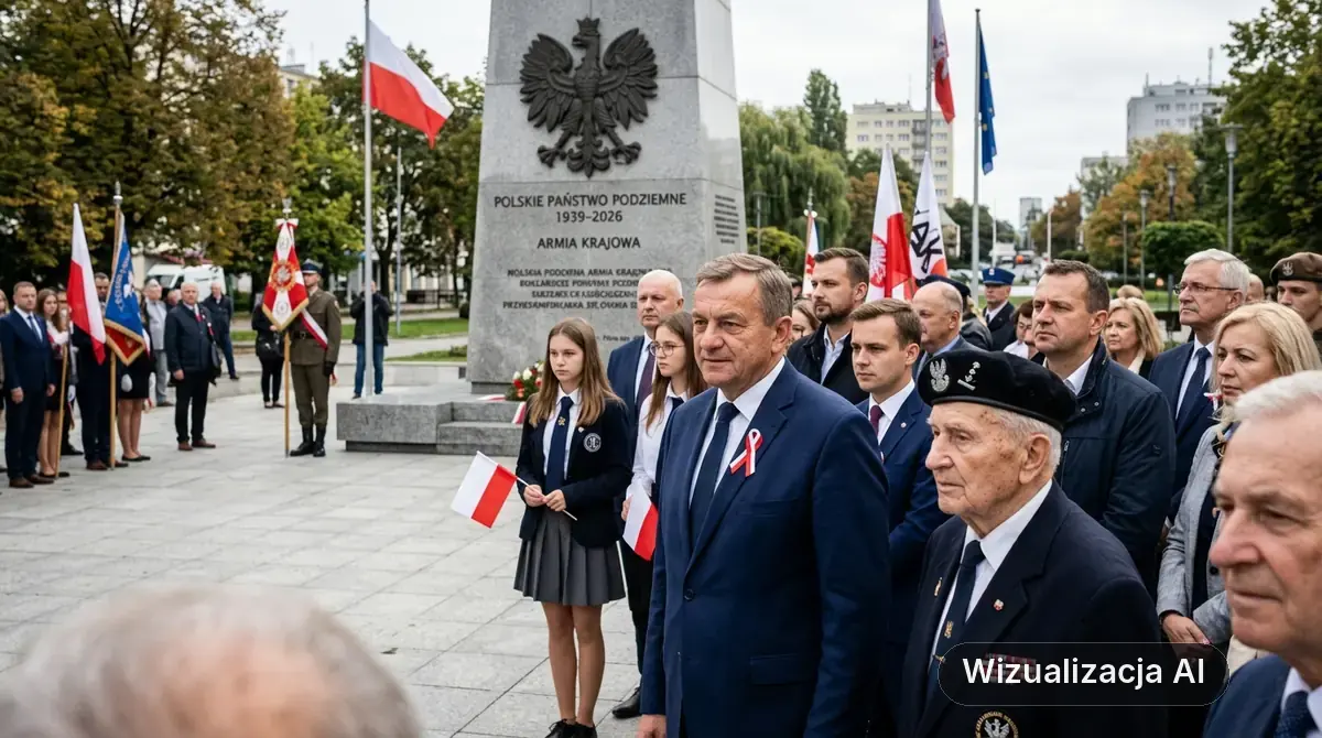 87. rocznica utworzenia Polskiego Państwa Podziemnego (wizualizacja AI)