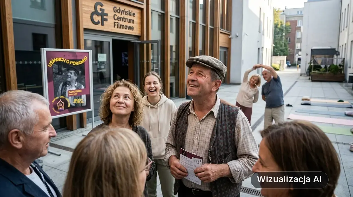 "Sami swoi" w Gdyńskim Centrum Filmowym 13 października (wizualizacja AI)
