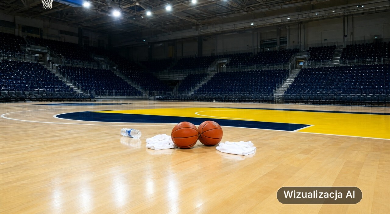 Trefl postraszył Arkę, ale niespodzianki nie było. Derby koszykarzy dla Gdyni (wizualizacja AI)