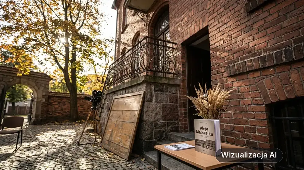 Promocja książki „Aleja Marszałka” w Gdyni (wizualizacja AI)