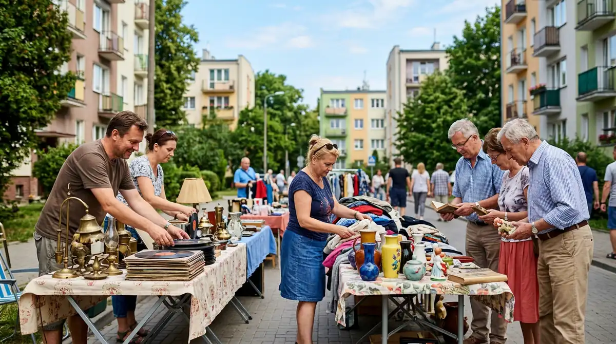 Pchle Targi na ulicy Abrahama ponownie otwarte