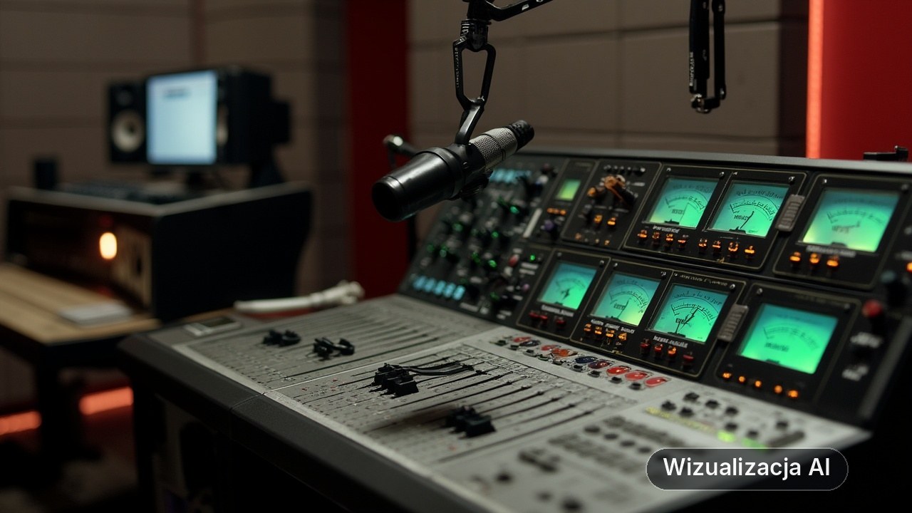 Łukasz Piesiewicz, radny Miasta Gdyni, będzie „Gościem Radia Gdańsk” (wizualizacja AI)