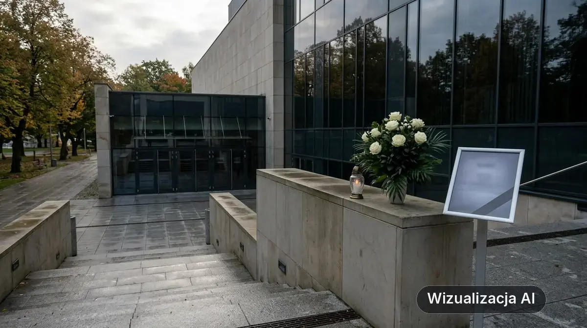Nie żyje Tomasz Fogiel (wizualizacja AI)