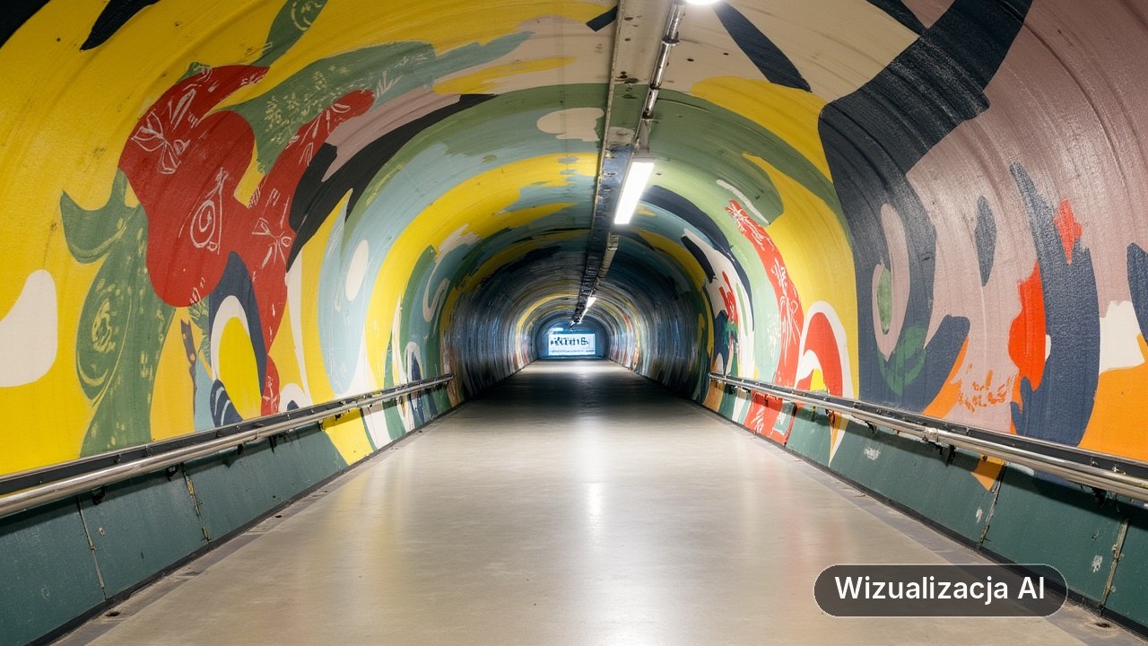 Nowy mural na 100-lecie Gdyni już gotowy (wizualizacja AI)