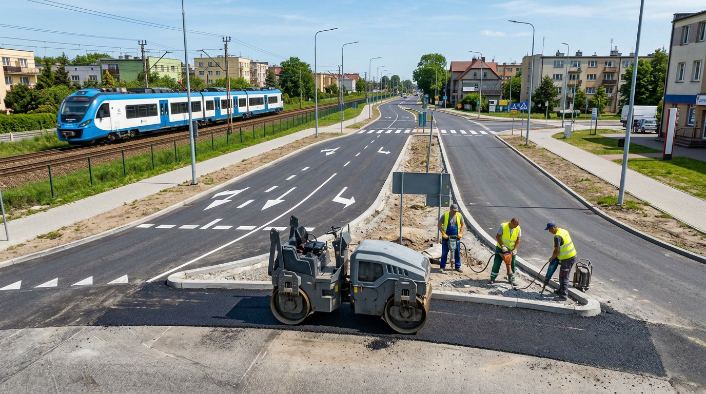 Nowa organizacja ruchu na skrzyżowaniu Śląskiej i Kieleckiej w Gdyni