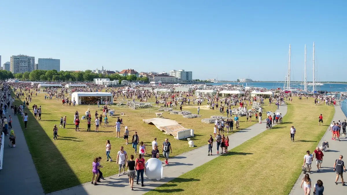 Festiwal sztuki współczesnej "Sny o Gdyni" w mieście