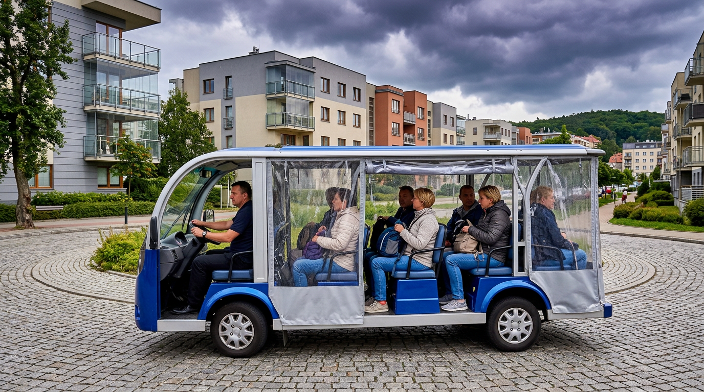 Bezpłatne meleksy ponownie wożą pasażerów po Gdyni
