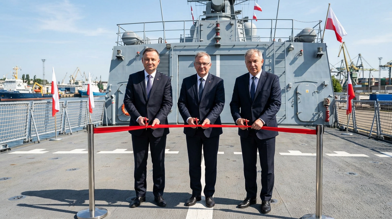 Trzy podwodne jednostki dla floty. Umowę podpisano na pokładzie fregaty w Gdyni