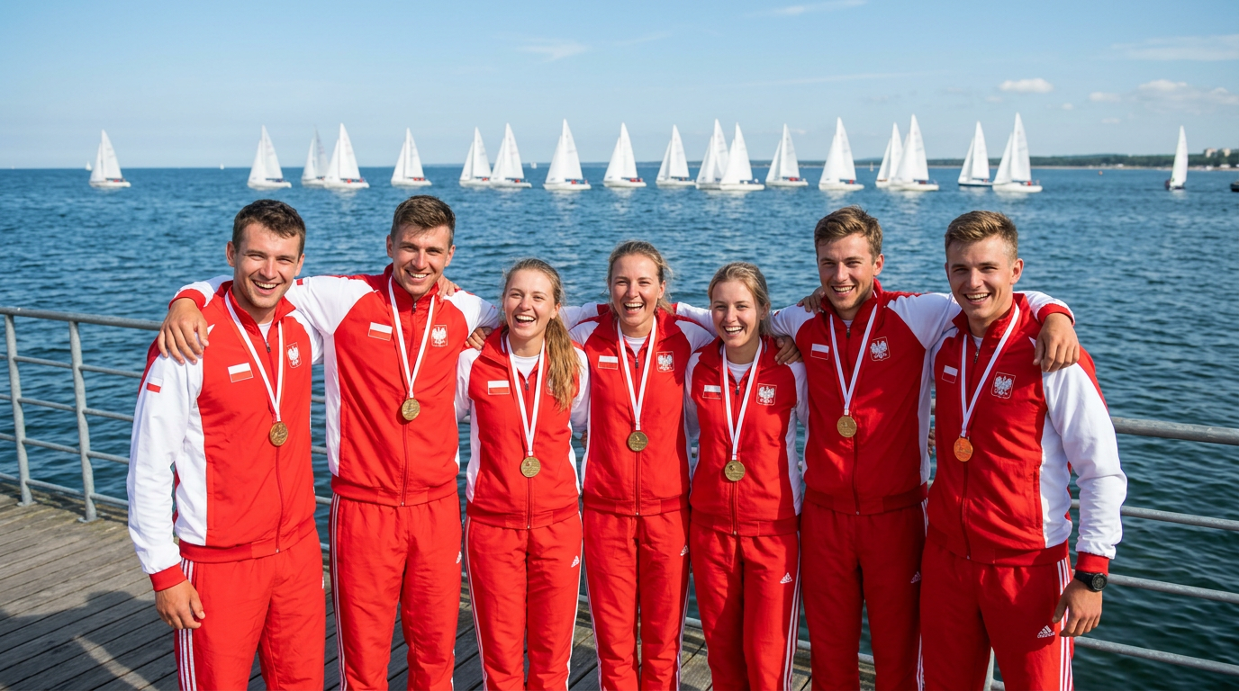 Żeglarze ILCA z medalami Mistrzostw Polski w Gdyni